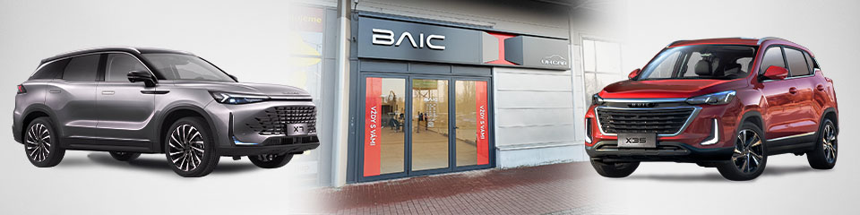 Showroom BAIC Zlín
