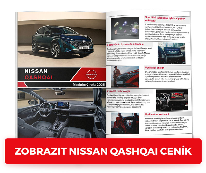 Nissan Qashqai 2026 ceník
